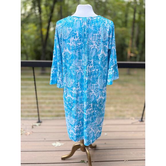 Lilly Pulitzer Krysta Dress Sunny State Of Mind $178 Size XL - Picture 9 of 9